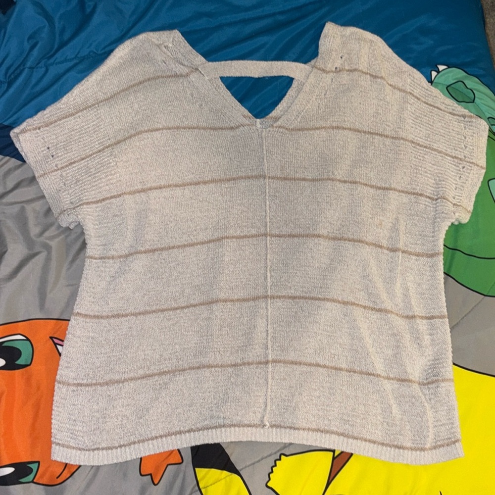 Short Sleeve Sweater (thin)